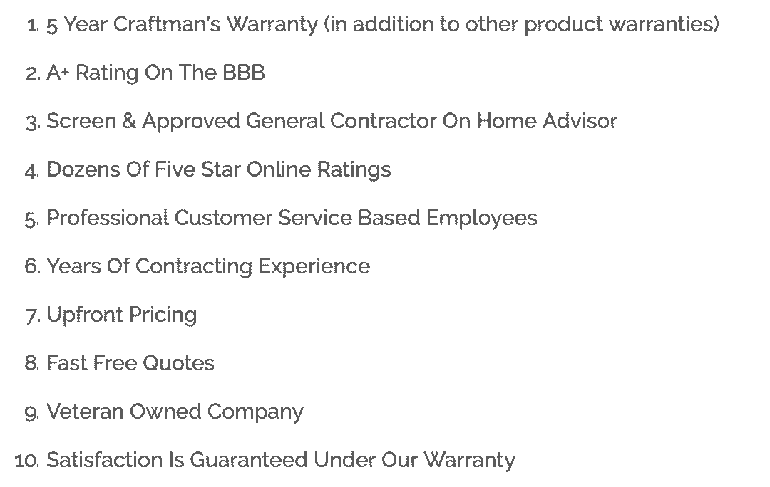 West-Chicago-IL-Aurum-Contracting-top-10 West Chicago IL Storm Damage Insurance warranty