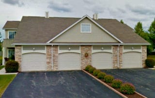 finished home with new roof