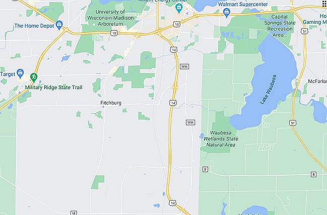 Fetcher Construction Professional WI Map Aurum Contracting